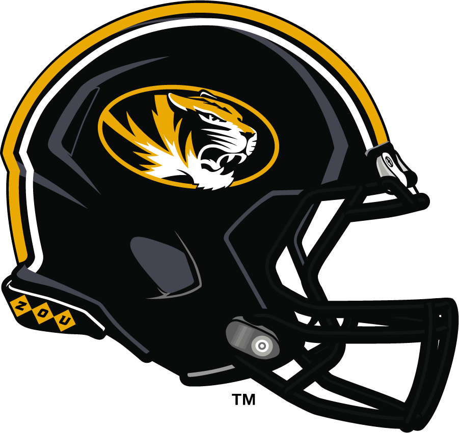 Missouri Tigers 2019-Pres Helmet Logo diy iron on heat transfer